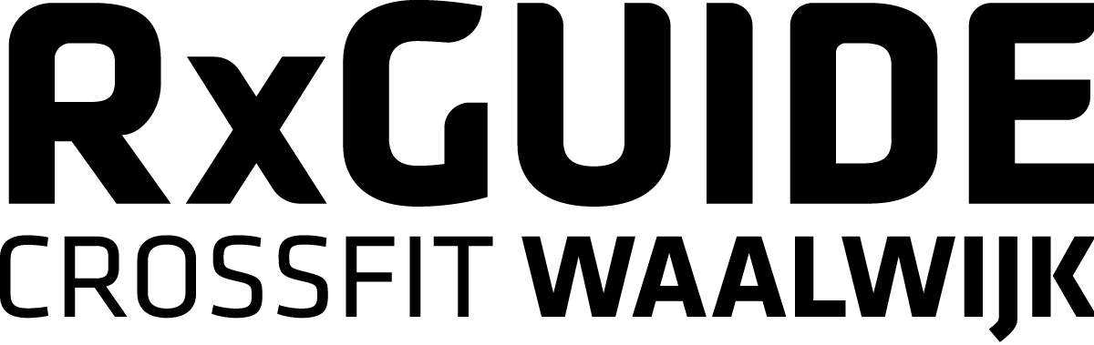 CrossFit Tilburg Waalwijk RxGuide Logo